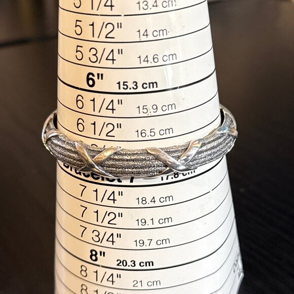 Mignon Faget Sterling XXX Cuff - Picture 6 of 6